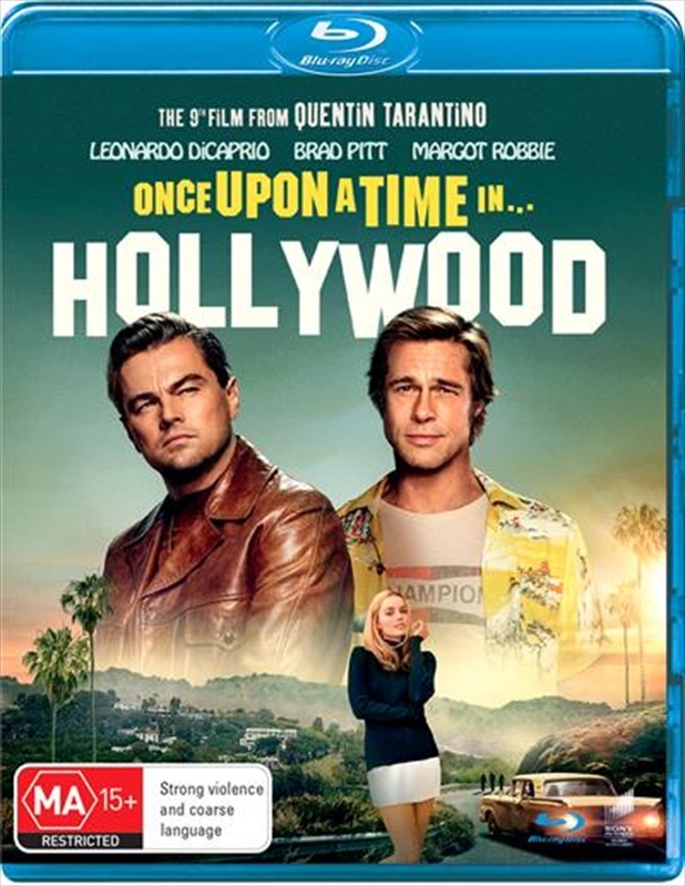 Once Upon A Time In Hollywood Blu ray