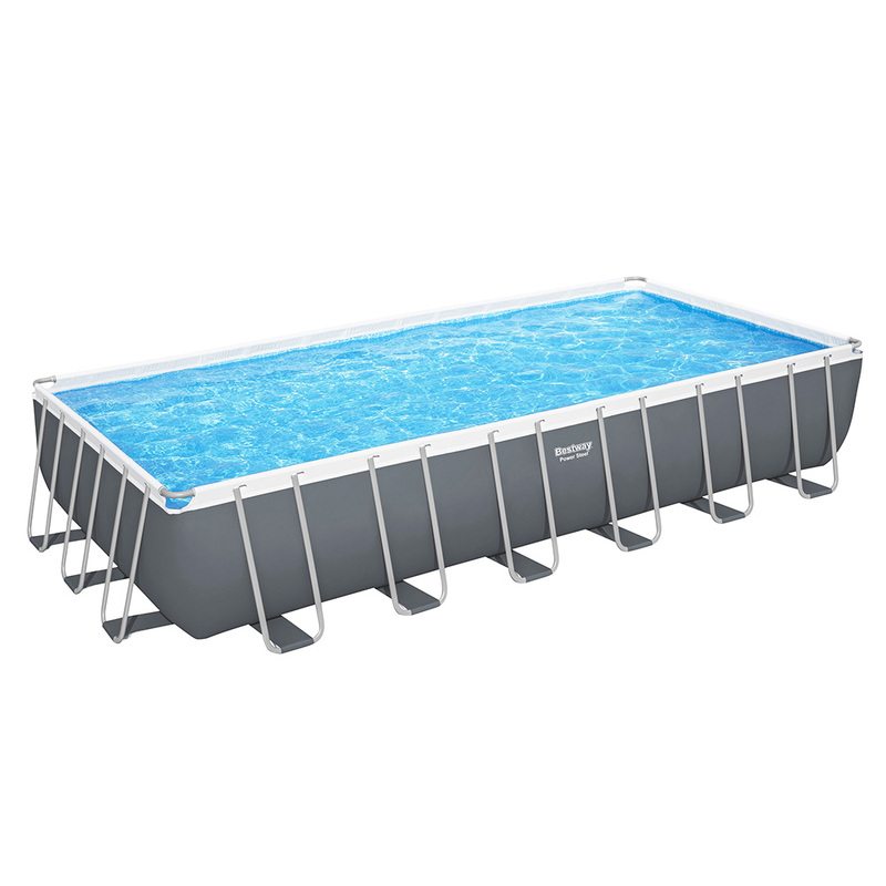 Bestway Swimming Pool Frame Above Ground Pools Rectangular Filter Pump ...