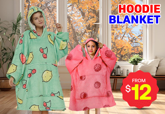 Hoodie Blanket